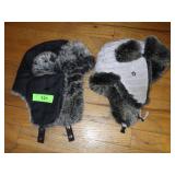 OVERLAND TRAPPER HAT W/ RABBIT FUR, DOCKERS >>>