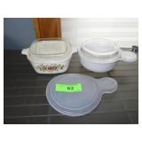 CORNING WARE SPICE OF LIFE CASSEROLE, CORNING >>>>