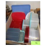 ASST. STORAGE CONTAINERS (3 TUPPERWARE)