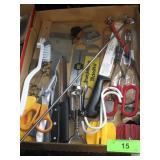 ASST. KITCHEN UTENSILS- KNIVES, KNIFE RESTS, >>>>