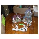 2 DEPT. 56 BLDGS. - CANDLE SHOP & APPLE VALLEY >>>