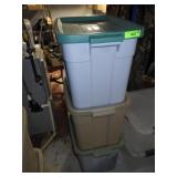 3 STORAGE CONTAINERS