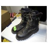 MENS IRISH SETTER LEATHER & CAMO BOOTS (SIZE 10)
