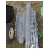 3 ROLLS OF SMALL ANIMAL FENCING