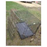 DOG CRATE (42 x 28 x 31), DOG KENNEL ENCLOSURE >>>