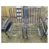 2 VINTAGE SPRING CHAIRS