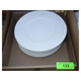 6 VINTAGE KPM ARKADIA PORCELAIN DINNER PLATES