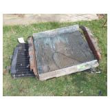 VINTAGE RADIATOR, AC CONDENSER