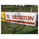 PLASTIC FIATAGRI HESSTON SIGN  8