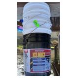 (4) 5 GALLON BUCKETS (NO LIDS)