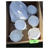 10 VINTAGE KPM ARKADIA PORCELAIN CREAM SOUP DISHES