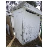 OUTHOUSE / TOOL SHED **YOU MOVE**  50" x 56" x 89"
