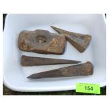 WEDGES & SLEDGE HAMMER HEAD