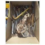 CHISELS. RASPS, PULLEY, NAIL PULLER, ETC