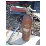 VINTAGE RANDOLPH "4" FIRE EXTINGUISHER