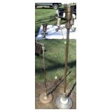 2 VINTAGE FLOOR LAMPS