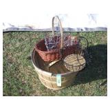 APPLE BASKET & ASST. BASKETS