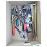 GARDENING TOOLS, HINGES, BULB PLANTER