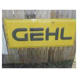 PLASTIC GEHL SIGN  7