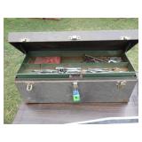 KENNEDY TOOL BOX W/ CONTENTS