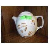 VINTAGE PORCELIER FLYING DUCKS TEAPOT
