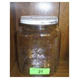VINTAGE MONARCH FINER FOODS JAR