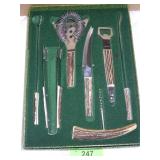 VINTAGE ROSTFREI STAG HANDLE BAR SET- ORIGINAL BOX