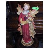 CERAMIC AUTUMN ANGEL PLANTER 24" (MINOR CHIPS>>>