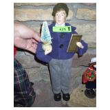 CHRISTMAS CAROLER DOLL  18"