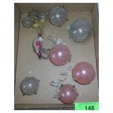 VINTAGE WIRE WRAPPED CHRISTMAS ORNAMENTS - SEE >>>