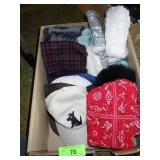 ASST. SCARVES, SLIPPERS, HATS