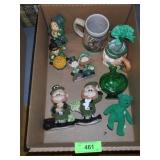 ST. PATRICKS DAY FIGURINES, MUGS, TY BEANIE BABY
