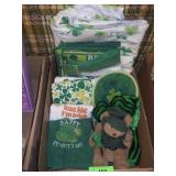 ST. PATRICKS DAY, TABLECLOTH, DISH TOWELS, HOT >>>