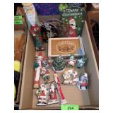 CHRISTMAS BL- ASST. FIGURINES, SUN CATCHERS, BULBS