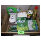 SWIFFER WET & DRY CLOTHS, COMET, SCRUBBING PADS>>>