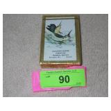 VTG BURLINGTON WIS. ADVERTISEMENT PLAYING CARDS>>>