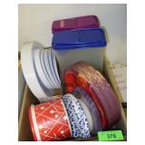 VTG TUPPERWARE CONTAINER, 2025 ORIENTAL PAPER>>>