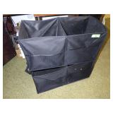 2 CANVAS STORAGE CAR / TRUNK ORGANIZERS
