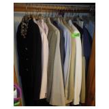 PANT SUITS (ASST. BRANDS & SIZES), DRESS & SKIRT >
