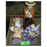 SUSAN PALEY GANZ VASE, OLD MAN DECANTER , ANGEL>>>