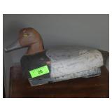 VINTAGE WOODEN DUCK DECOY