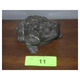 VINTAGE NIPPON FROG FLOWER FROG