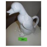 CERAMIC DUCK PITCHER