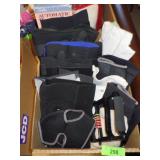ASST. KBNEE BRACES, WRIST BRACE, HEATING PAD, ETC