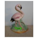 VINTAGE FLAMINGO PLANTER (PAINT NICK ON TAIL)