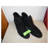 SO FAUX SUEDE ANKLE BOOTS - SIZE 10M