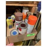 SPRAY PAINT, OFF, RAID, WEED PREVENTER (1/4?)