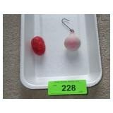 VINTAGE SPUN COTTON ? CHRISTMAS FRUIT ORNAMENTS>>>