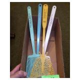 VINTAGE BURLINGTON WIS ADVERTISING FLY SWATTERS