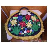 VINTAGE YARN STITCHED BOHO BAG